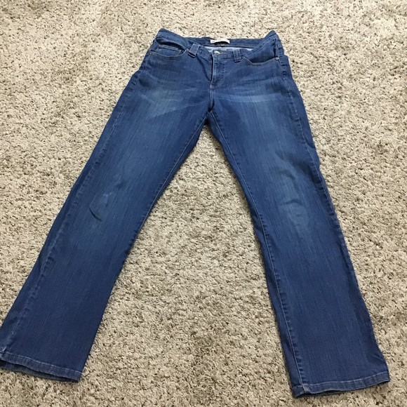 Lee Women's Jeans Size 6 Medium Straight Leg Back Pocket Flaps - Picture 11 of 13
